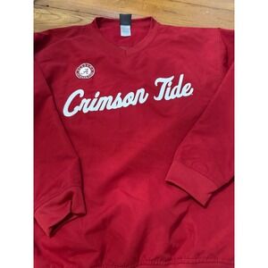 knights apparel crimson tide alabama windbreaker‎ large with embroidery